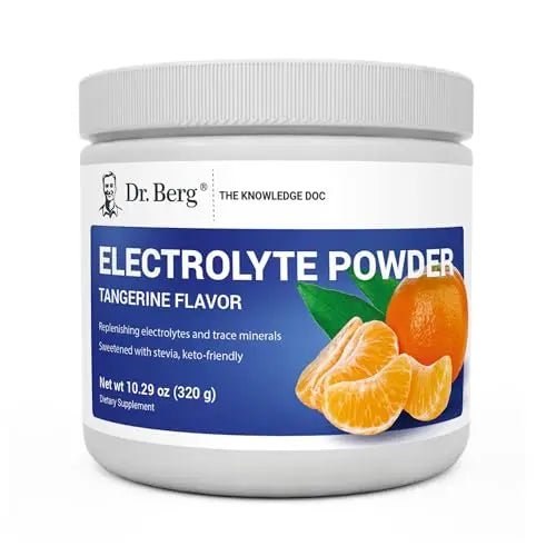 Dr. Berg Hydration Keto Electrolyte Powder - Enhanced w/ 1,000mg of Potassium - TrustMedUSA