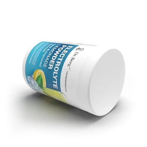 Dr. Berg Hydration Keto Electrolyte Powder - Enhanced w/ 1,000mg of Potassium & Real - TrustMedUSA