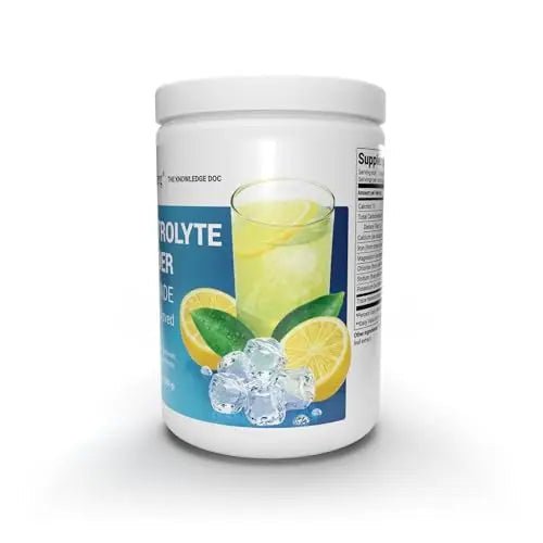 Dr. Berg Hydration Keto Electrolyte Powder - Enhanced w/ 1,000mg of Potassium & Real - TrustMedUSA