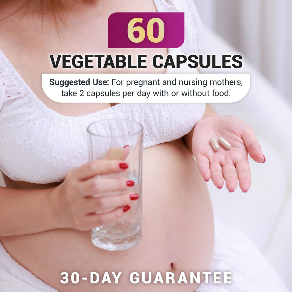 Dr. Berg Natural Prenatal Vitamins for Women (Pregnant & Nursing) - Prenatal Vitamins with Folate, Vitamins, Minerals, Omegas, &11 Powerful Superfoods - Womens Prenatal Multivitamin - 60 Capsules - TrustMedUSA
