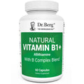 Dr. Berg Natural Vitamin B1 B6 B12 Complex - Allithiamine Vitamin B1 Supplement with 8 Essential Vitamin B Complex for Men & Women Including Thiamin - TrustMedUSA