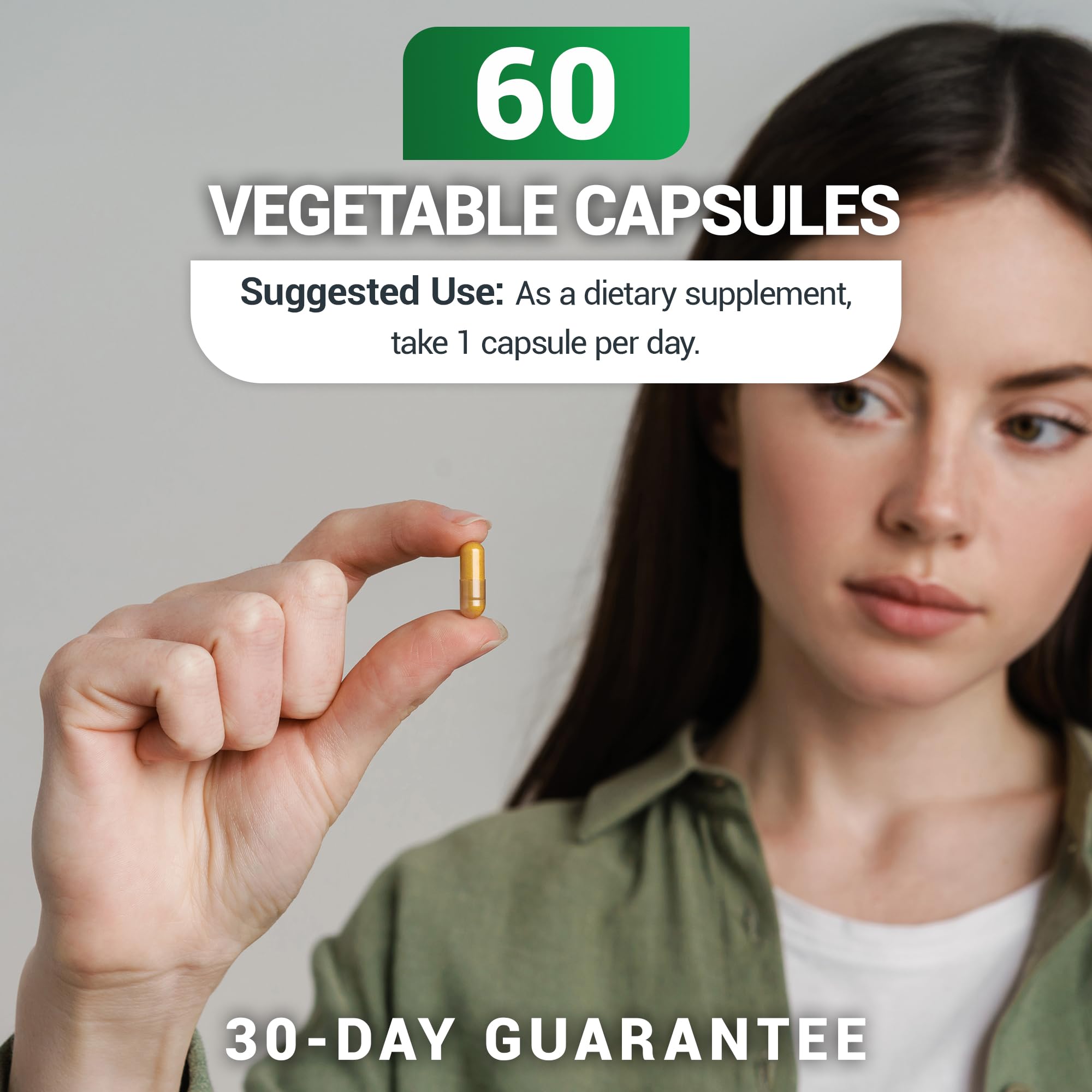 Dr. Berg Natural Vitamin B12 1000 mcg with B Complex Blend - Methylcobalamin B12 for Energy, Nerve Health, and Cognitive Function* - Methylated B12 with Folate - 60 Capsules (2-Month Supply) - TrustMedUSA