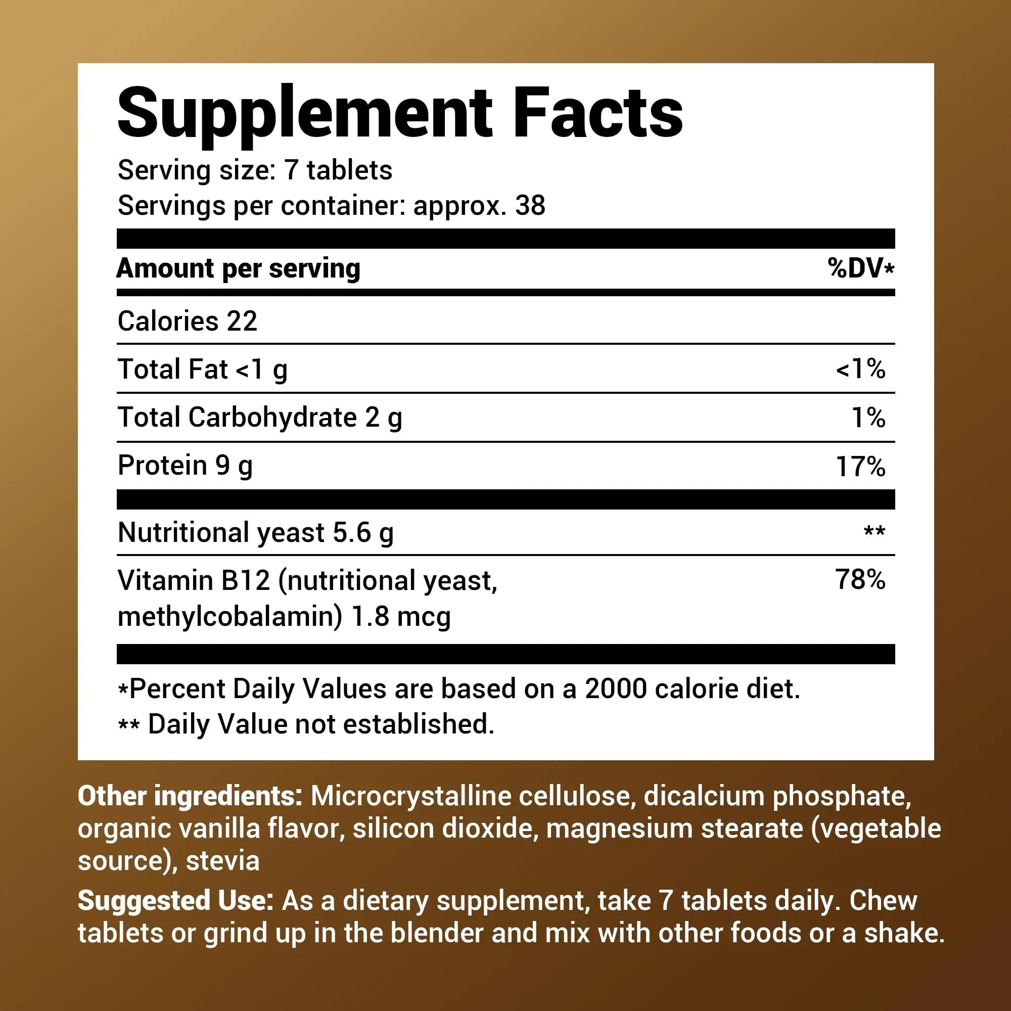 Dr. Berg Nutritional Yeast Tablets – Natural B12 Added - All 8 B Vitamin Complex – Organic - TrustMedUSA