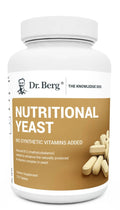 Dr. Berg Nutritional Yeast Tablets – Natural B12 Added - All 8 B Vitamin Complex – Organic - TrustMedUSA