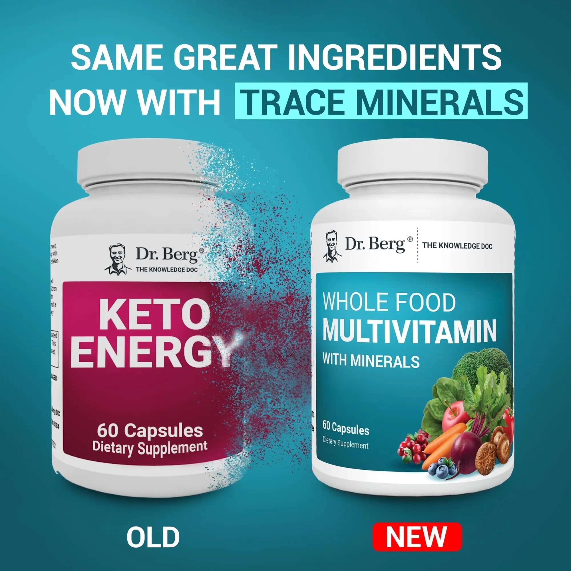 Dr. Berg Nutritionals Keto Energy - Enhanced Mitochondrial Support, Nutritional Energy - TrustMedUSA