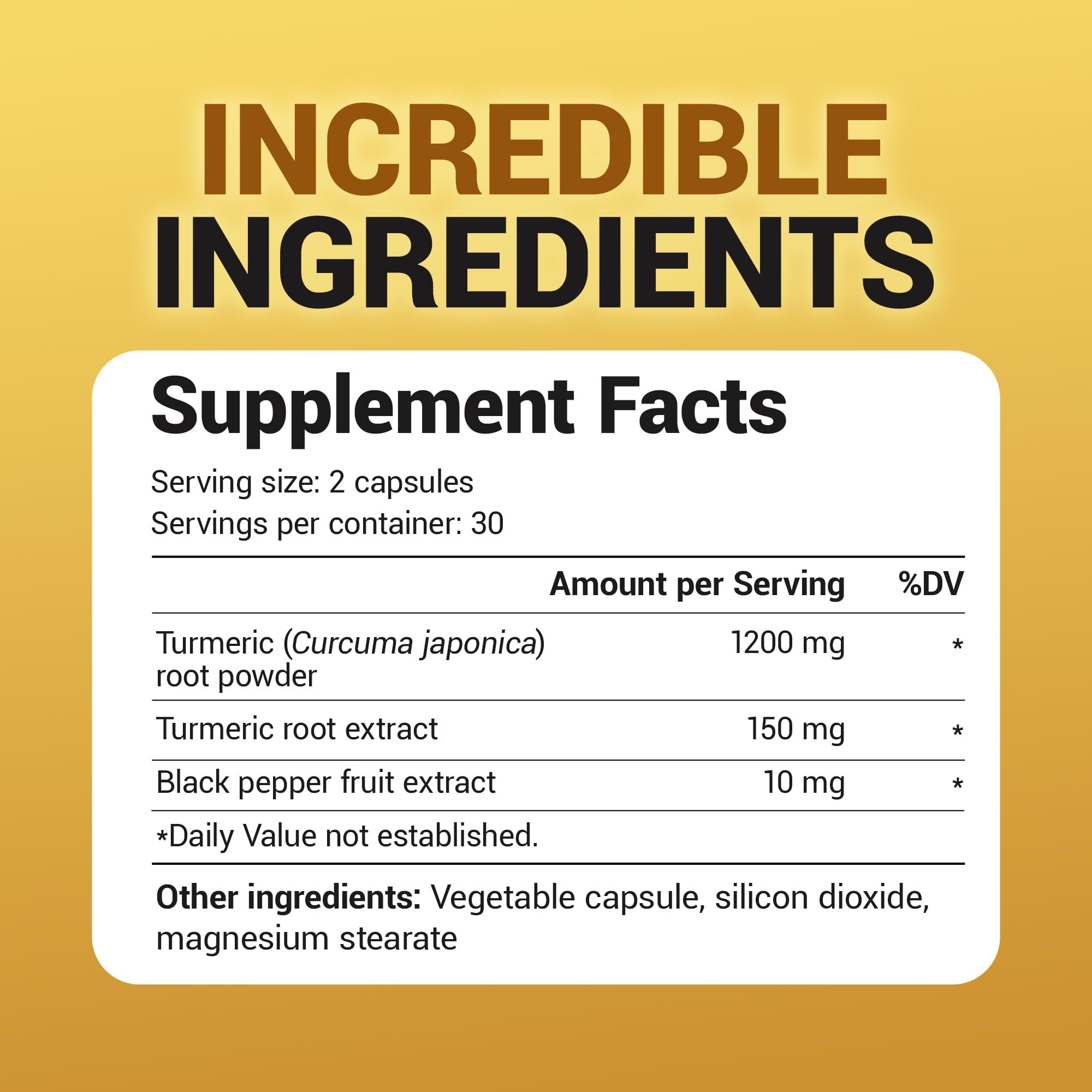 Dr. Berg (Only 2 Per Day) Turmeric Supplement with Black Pepper (BioPerine) - 1350 mg Turmeric Curcumin Supplement with 95% Curcuminoids – Turmeric Curcumin with Black Pepper – 60 Turmeric Capsules - TrustMedUSA