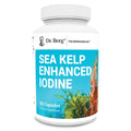 Dr. Berg Sea Kelp Enhanced Iodine - 200 mcg of Premium Iodine - Seaweed Blend Includes Klamath Blue-Green Algae & Sea Kelp - 90 Capsules - TrustMedUSA