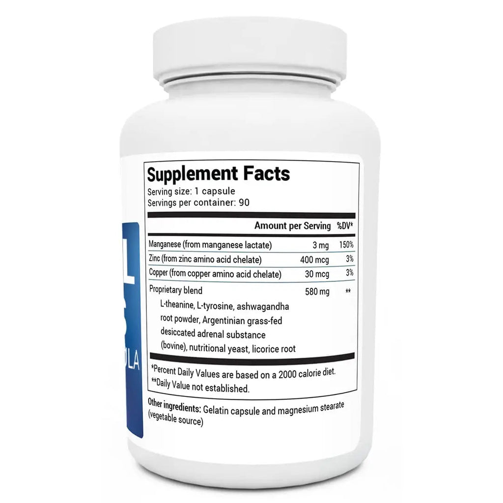 Dr. Berg’s Adrenal Stress Advanced Formula - Adrenal Support Supplements for Stress - TrustMedUSA