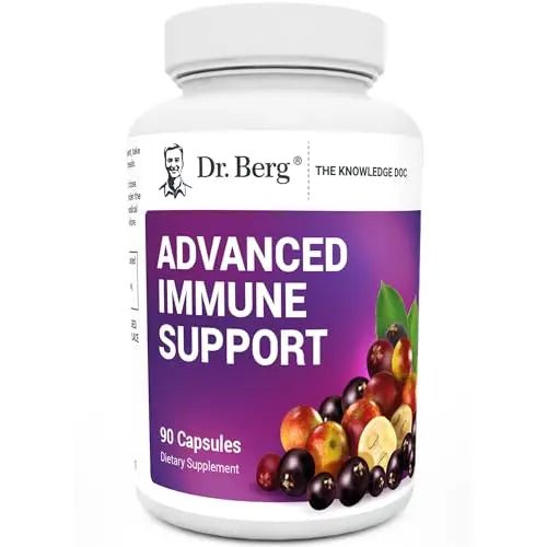 Dr. Berg's Advanced Immune Support - Daily Immunity Multi-System Defense Supplement - TrustMedUSA