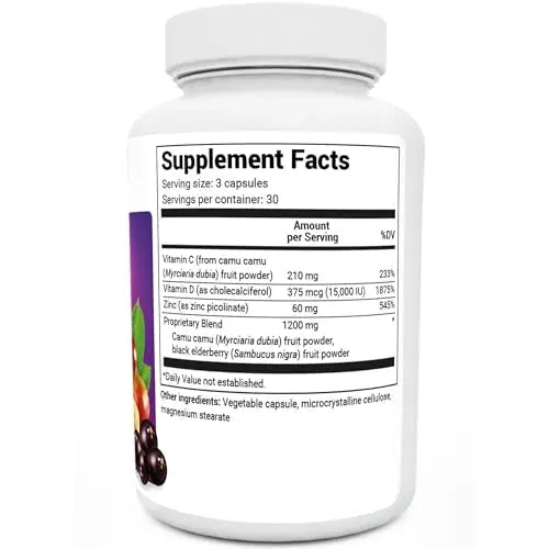 Dr. Berg's Advanced Immune Support - Daily Immunity Multi-System Defense Supplement - TrustMedUSA