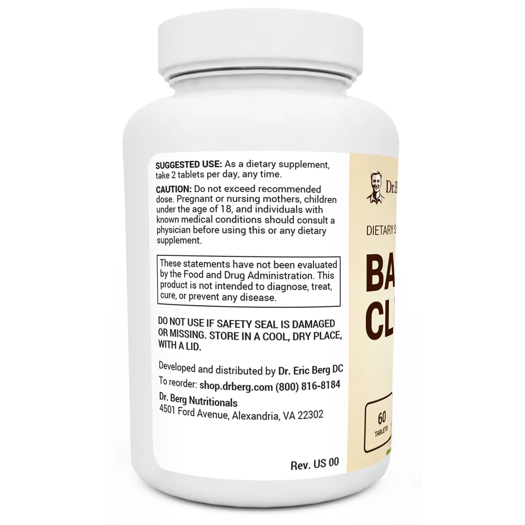 Dr. Berg's Bacti-Cleanse - 8in1 Immune Booster Supplements with Digestive - TrustMedUSA
