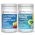 Dr. Berg's Electrolyte Powder 100 Servings Bundle - Raspberry Lemon & Lemonade - TrustMedUSA