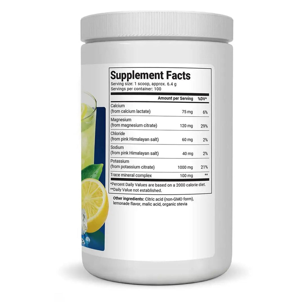 Dr. Berg's Electrolyte Powder 100 Servings Bundle - Raspberry Lemon & Lemonade - TrustMedUSA