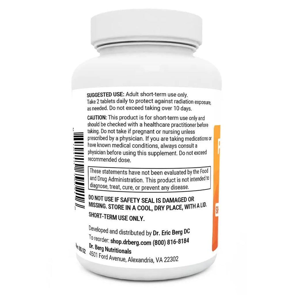 Dr. Berg's Incredible Potassium Iodide Tablets - Now 120 Tablets with a Smaller Easy - TrustMedUSA
