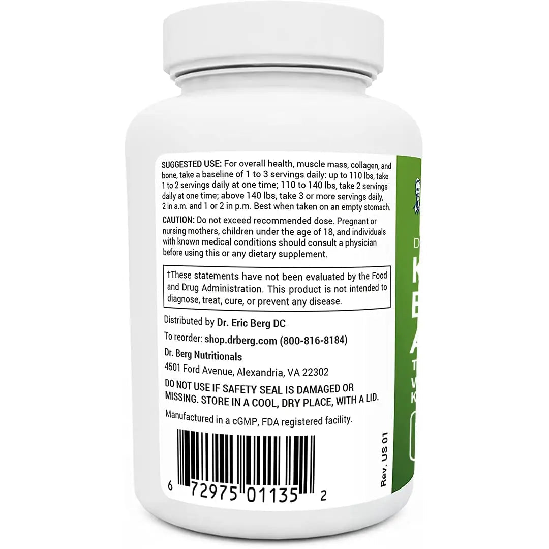 Dr. Berg's Keto Essential Aminos - Contains 8 Essentials Amino Acids -Keto Friendly - TrustMedUSA