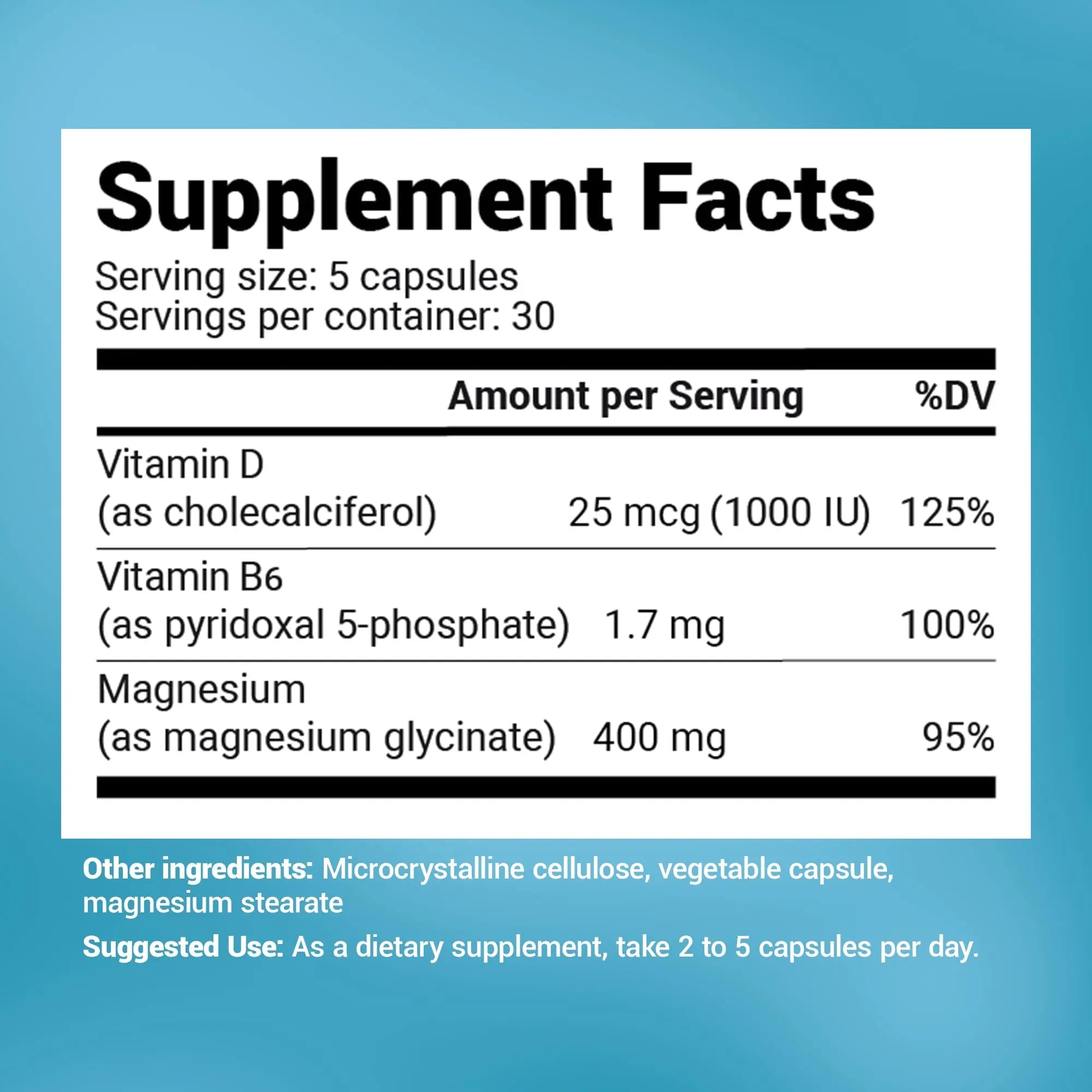Dr. Berg's Magnesium Glycinate 400mg - Fully Chelated Veg Capsules for Stress - TrustMedUSA