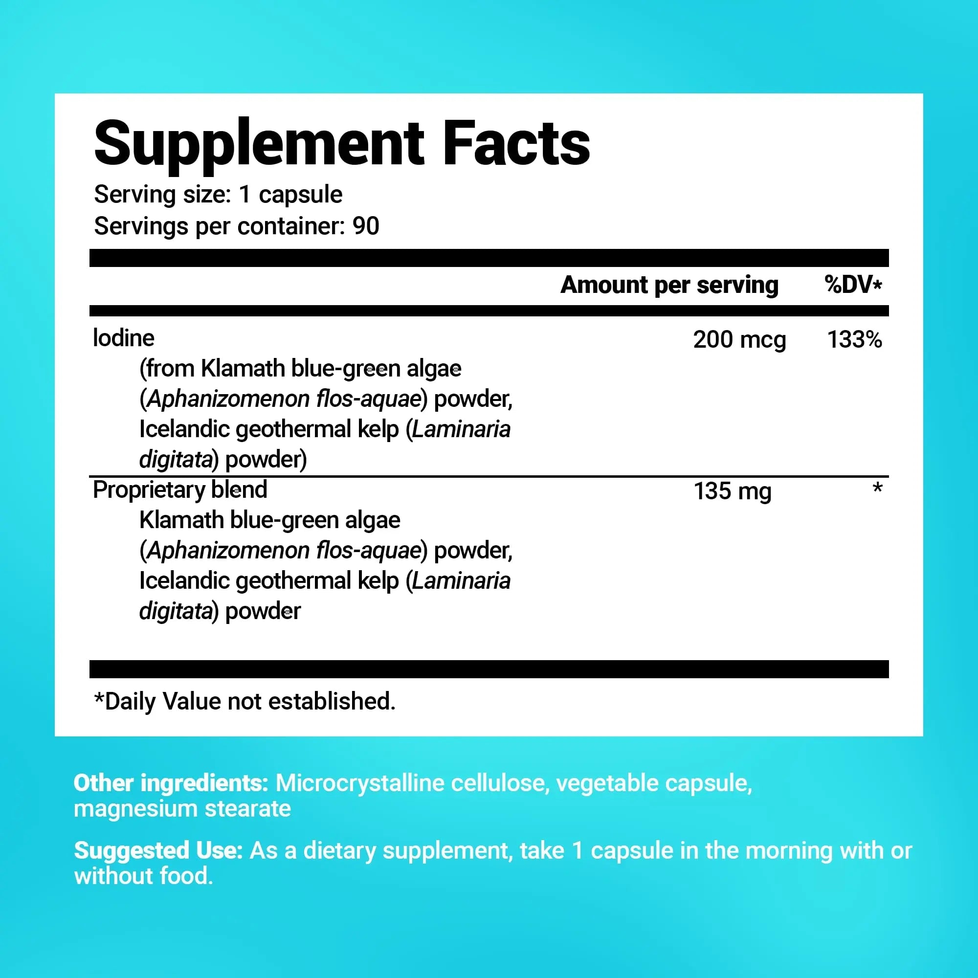 Dr. Berg's Sea Kelp Enhanced - Pure Healthy Thyroid Support Natural Antioxidants - TrustMedUSA