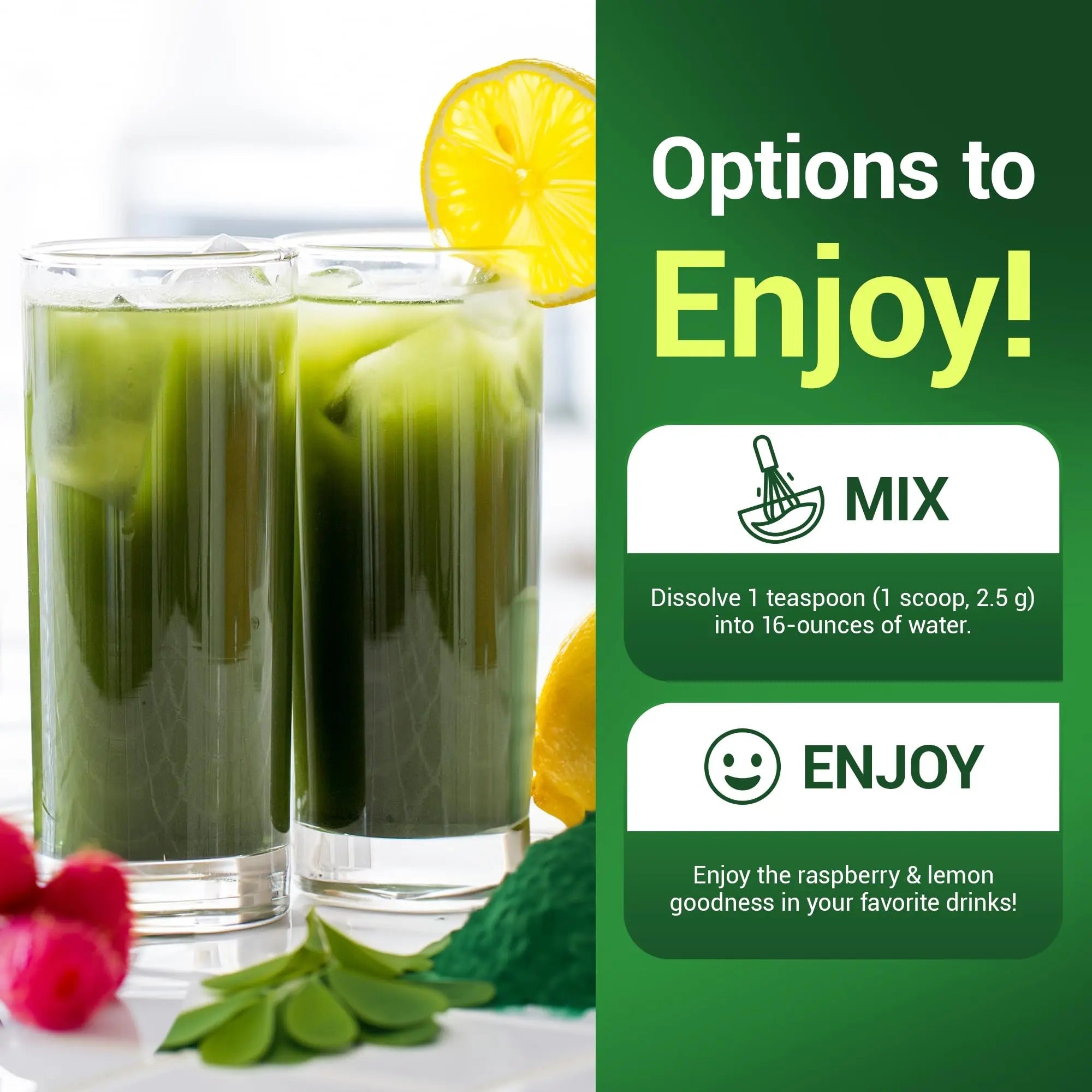 Dr. Berg's (Veggie Solution) Organic Super Greens Powder w/Spirulina - Raw Green - TrustMedUSA
