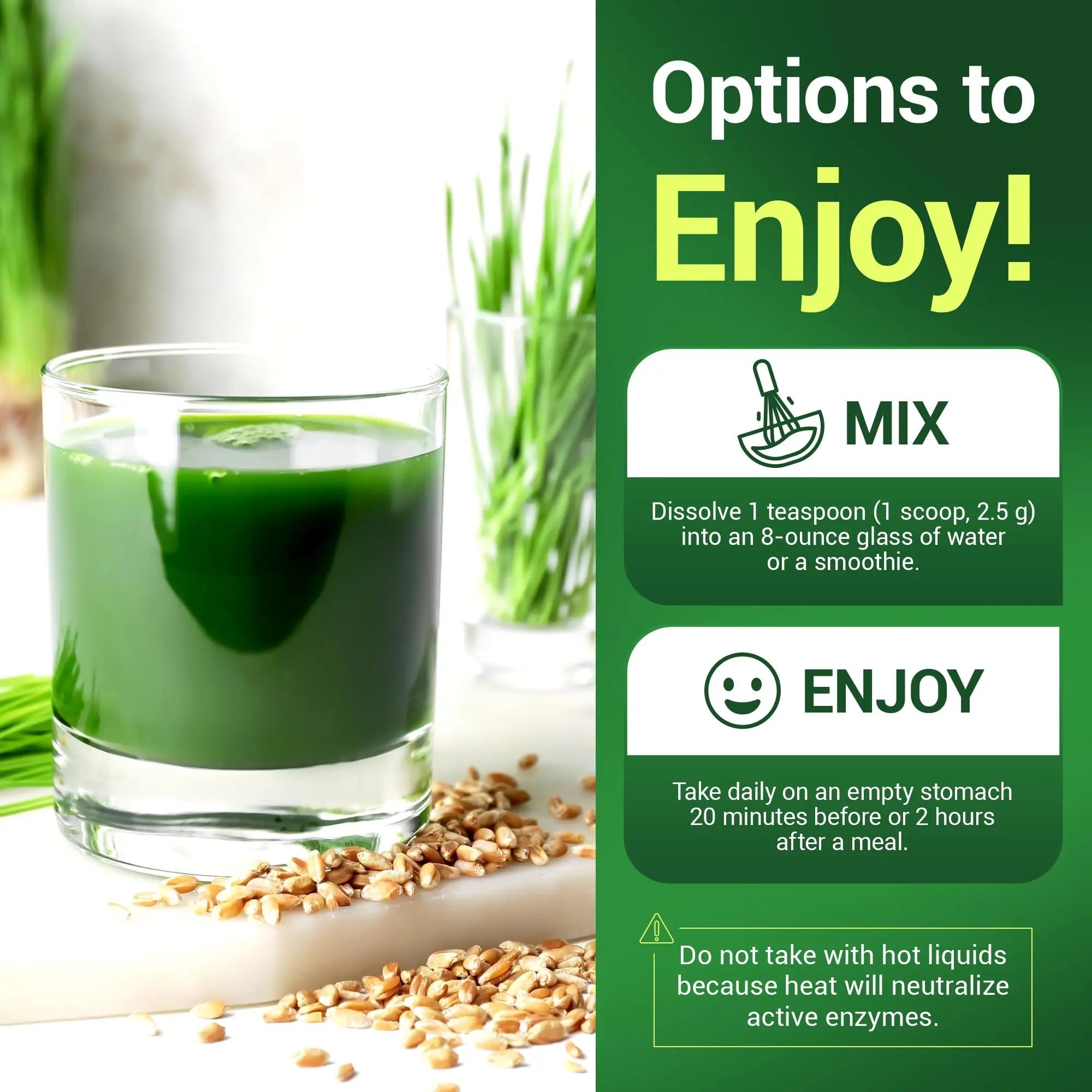 Dr. Berg's Wheatgrass Superfood Powder - Raw Juice Organic Ultra-Concentrated Rich - TrustMedUSA