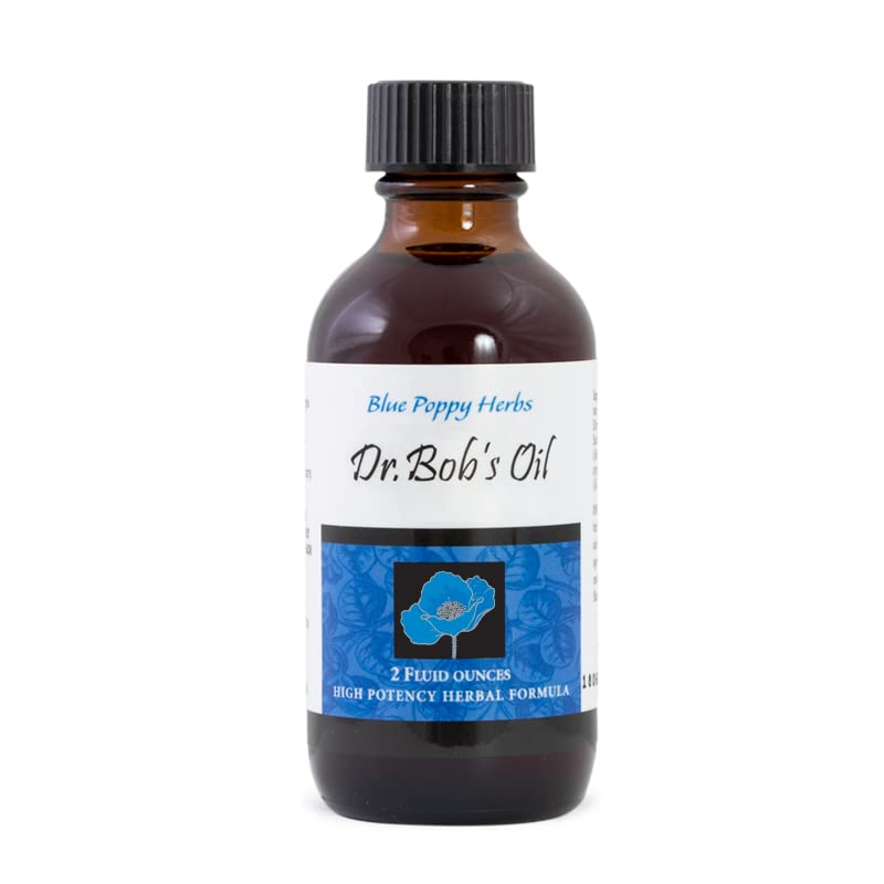 Dr. Bob's Medicated Oil (1 bottle) - Blue Poppy - TrustMedUSA