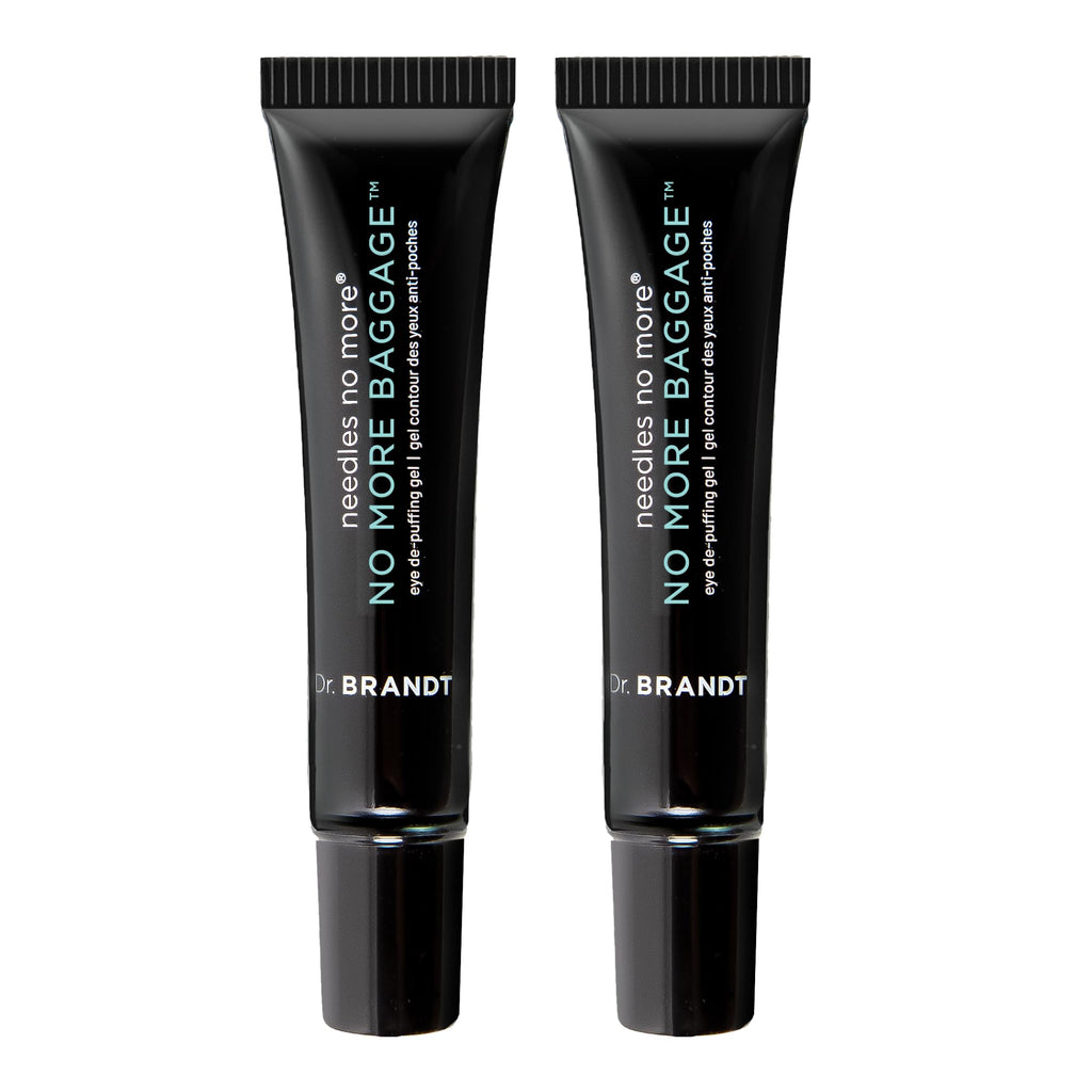Dr. Brandt Needles No More, No More Baggage - 0.23 oz, Pack of 2 - Minimizes Under-Eye Bags, Puffiness & Dark Circles - Maple Wellness Supplements