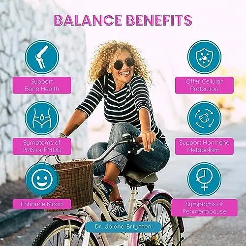 Dr. Brighten Balance - Hormone Balance for Women with Chasteberry and DIM - Targets - TrustMedUSA