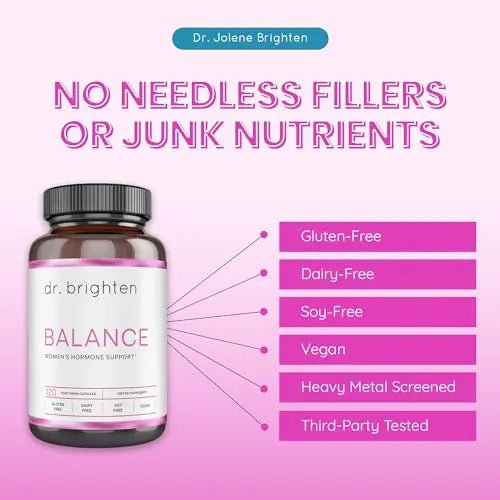 Dr. Brighten Balance - Hormone Balance for Women with Chasteberry and DIM - Targets - TrustMedUSA