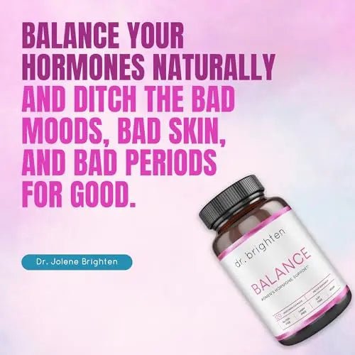 Dr. Brighten Balance - Hormone Balance for Women with Chasteberry and DIM - Targets - TrustMedUSA