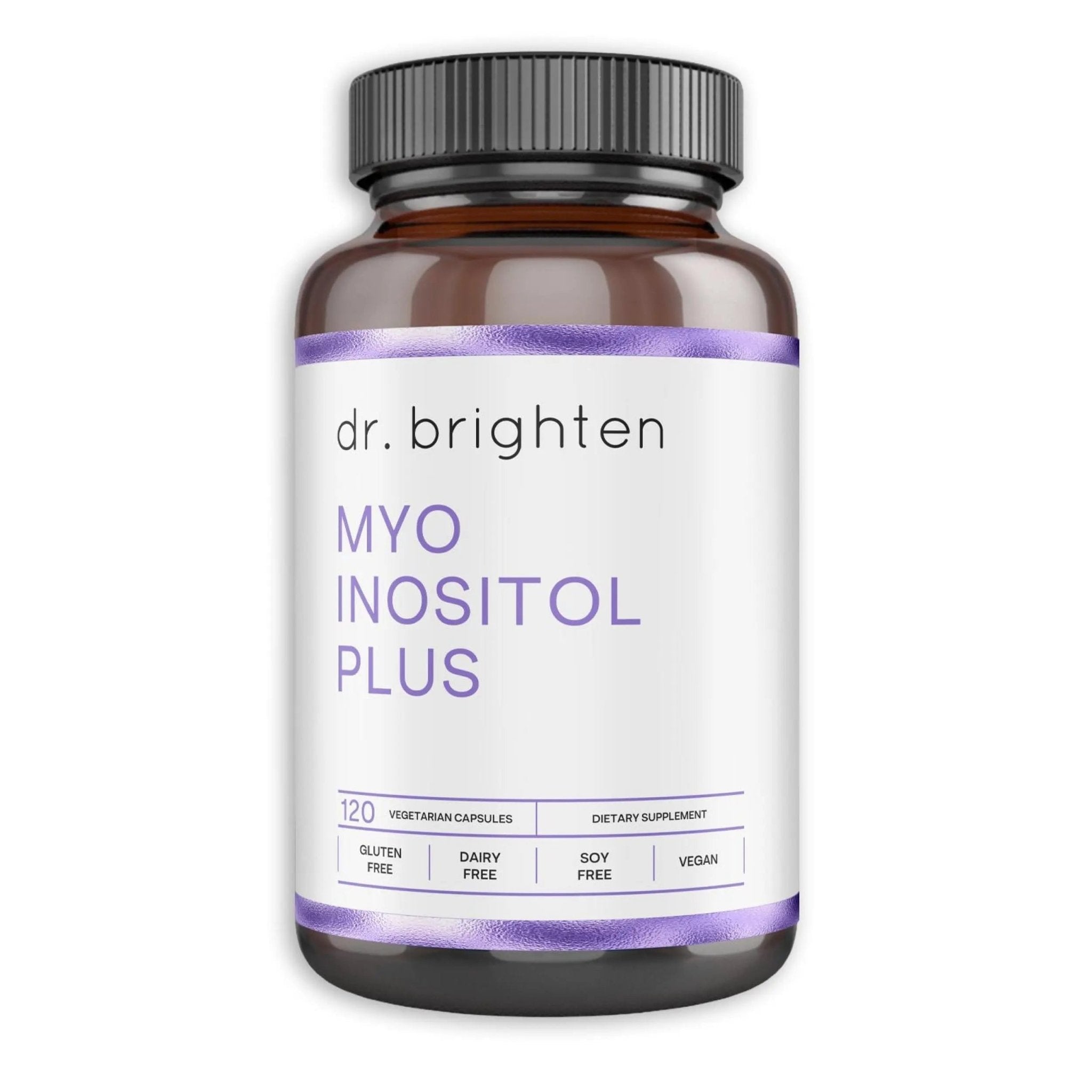Dr. Brighten Myoinositol Plus - Doctor Formulated Ratio of Myo- and D-Chiro-Inositol - TrustMedUSA