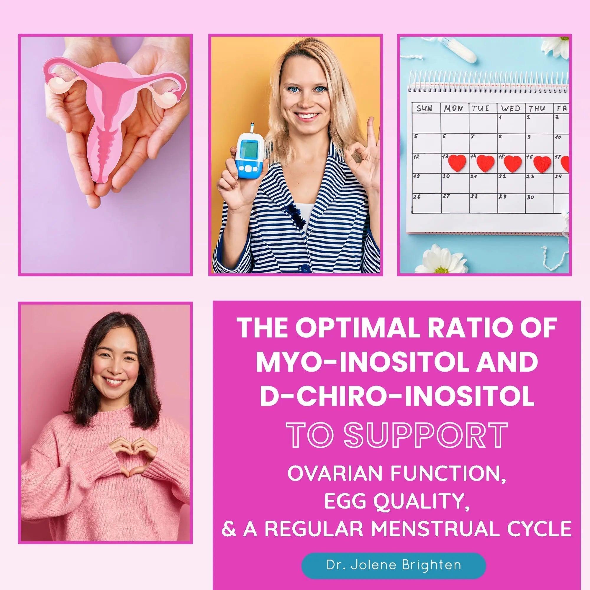 Dr. Brighten Myoinositol Plus - Doctor Formulated Ratio of Myo- and D-Chiro-Inositol - TrustMedUSA