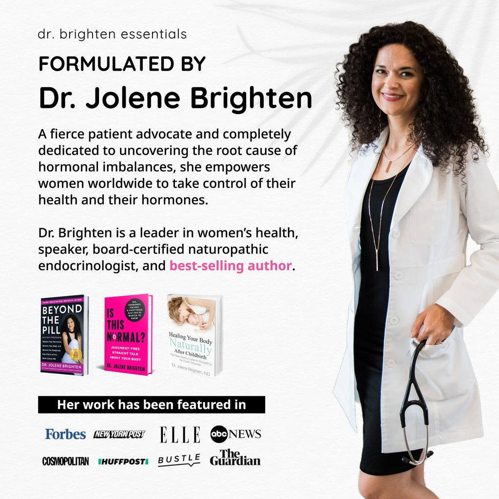 Dr. Brighten Women’s Probiotic - Probiotics, Prebiotics with Antioxidants & Sunfiber for Healthy Hormones, Balanced Female Microbiome, Ovaries and Immune Health - 60 Capsules - TrustMedUSA
