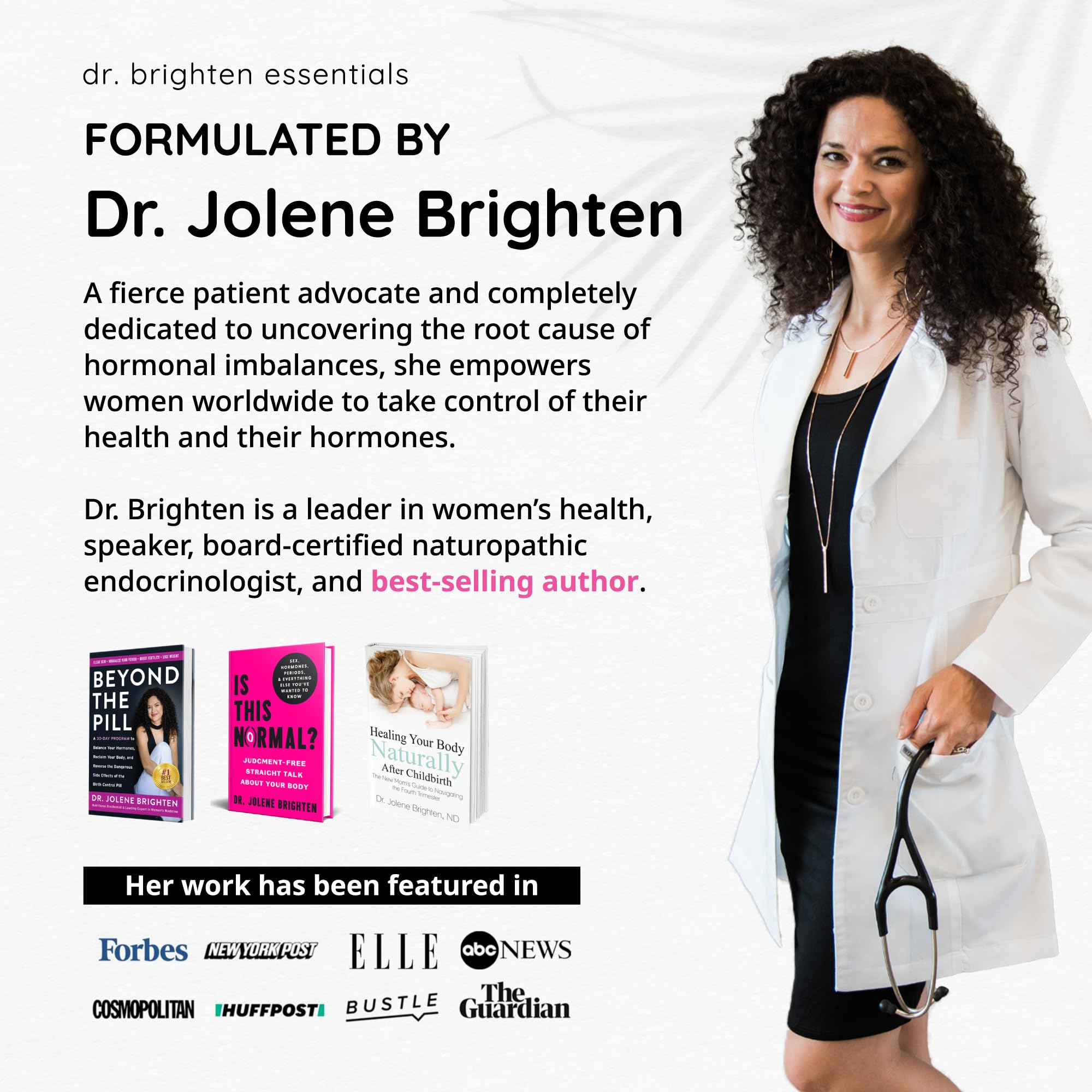 Dr. Brighten Women’s Probiotic - Probiotics, Prebiotics with Antioxidants & Sunfiber for Healthy Hormones, Balanced Female Microbiome, Ovaries and Immune Health - 60 Capsules - TrustMedUSA