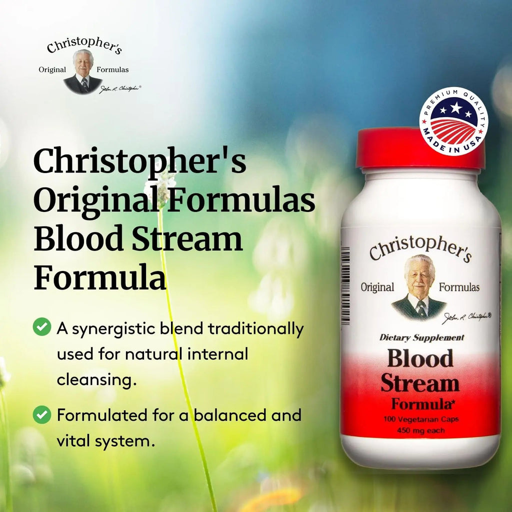 DR. CHRISTOPHER'S Formulas Blood Stream Formula, 100 Cap - TrustMedUSA