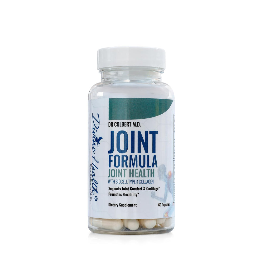 Dr. Colbert, MD Joint Formula | by Divine Health | Joint Health | AvoVida | Boswellia | 60 Capsules | 30 Servings - TrustMedUSA