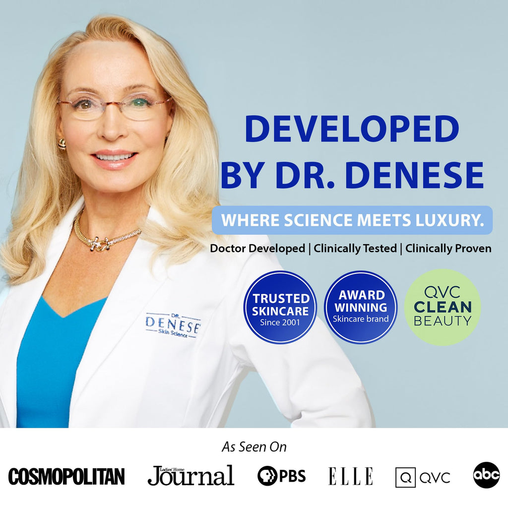 Dr. Denese SkinScience Firming Facial Collagen Eye Cream 1oz – Hydrating Under Eye Treatment with Hyaluronic Acid, Peptides & Ceramides for Puffiness, Dark Circles, Fine Lines – Cruelty-Free Skin Care - Maple Wellness Supplements