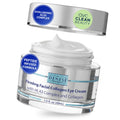 Dr. Denese SkinScience Firming Facial Collagen Eye Cream 1oz – Hydrating Under Eye Treatment with Hyaluronic Acid, Peptides & Ceramides for Puffiness, Dark Circles, Fine Lines – Cruelty-Free Skin Care - Maple Wellness Supplements