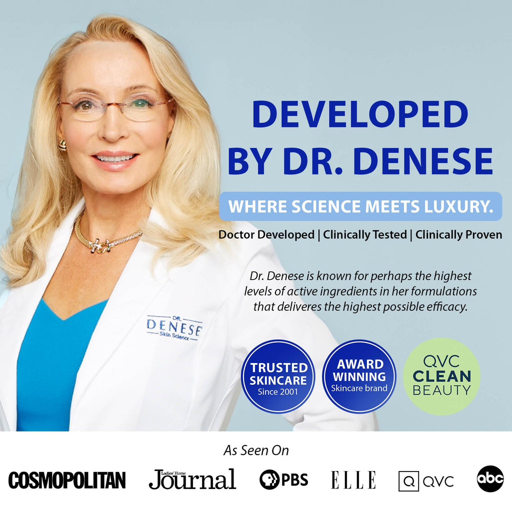 Dr. Denese SkinScience HydroShield Retinol Serum for Face 1 oz – Dermatologist Tested Hydrating Serum, Contains Retinol and Ceramides for Deep Moisture - Cruelty Free - Maple Wellness Supplements