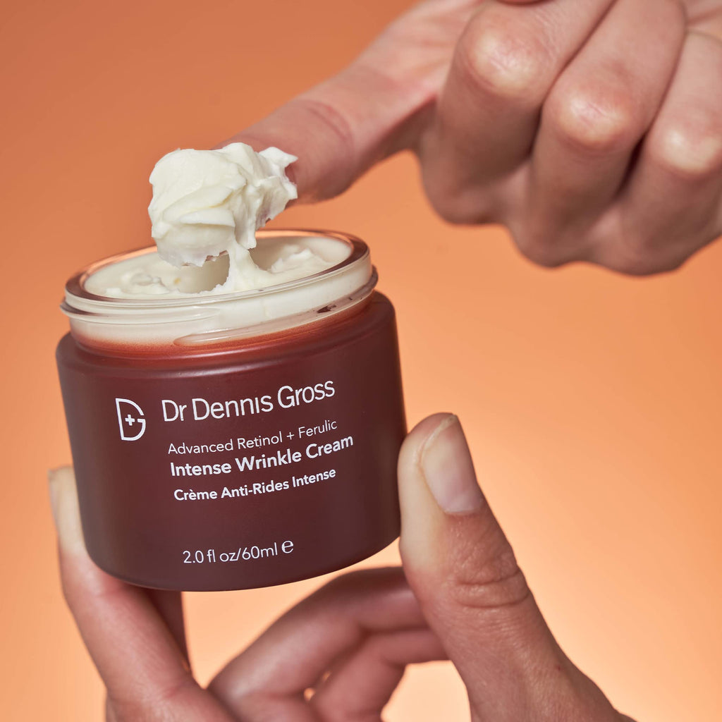 Dr Dennis Gross Advanced Retinol + Ferulic Intense Wrinkle Cream | Intensely Hydrating to Visibly Transform Skin and Repair the Moisture Barrier | 2 oz - TrustMedUSA