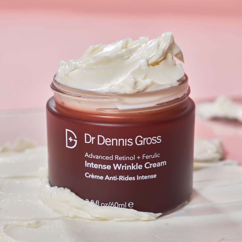 Dr Dennis Gross Advanced Retinol + Ferulic Intense Wrinkle Cream | Intensely Hydrating to Visibly Transform Skin and Repair the Moisture Barrier | 2 oz - TrustMedUSA