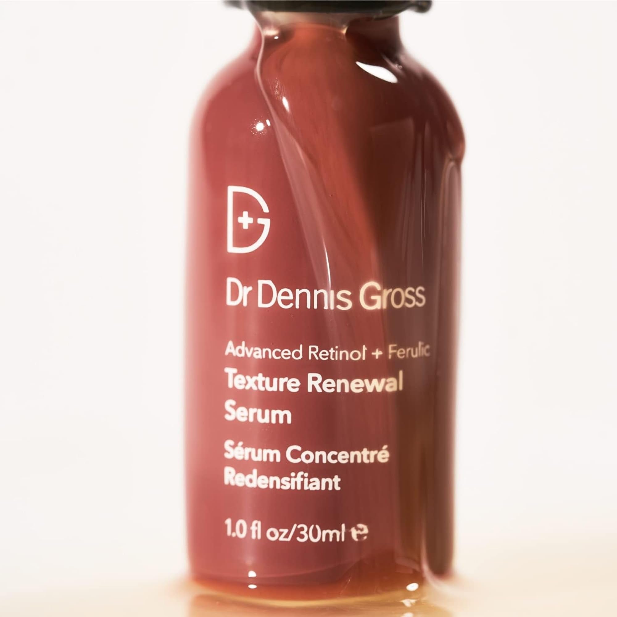 Dr. Dennis Gross Advanced Retinol + Ferulic Texture Renewal Serum – Anti-Aging Formula to Smooth Texture, Boost Radiance, and Minimize Fine Lines & Wrinkles, 1 oz - Maple Wellness Supplements