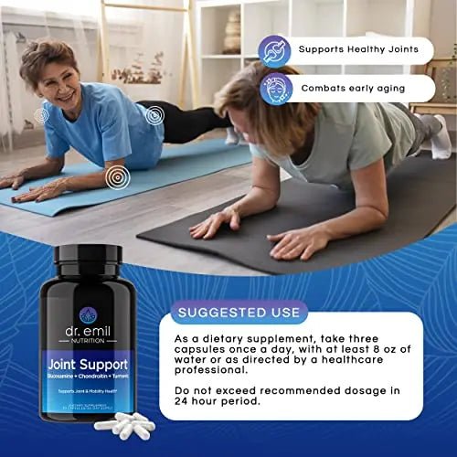 DR EMIL NUTRITION Joint Aid Supplement - Joint Supplement with Glucosamine - TrustMedUSA