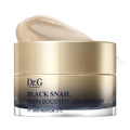 Dr. G Black Snail PDRN Booster Cream Mask - Enhanced Black Snail Mucin with PDRN for Firming, Moisturizing, Smooth Skin Texture - Korean Skin Care - Overnight & Wash-Off Face Mask - 1.69 fl oz - Maple Wellness Supplements