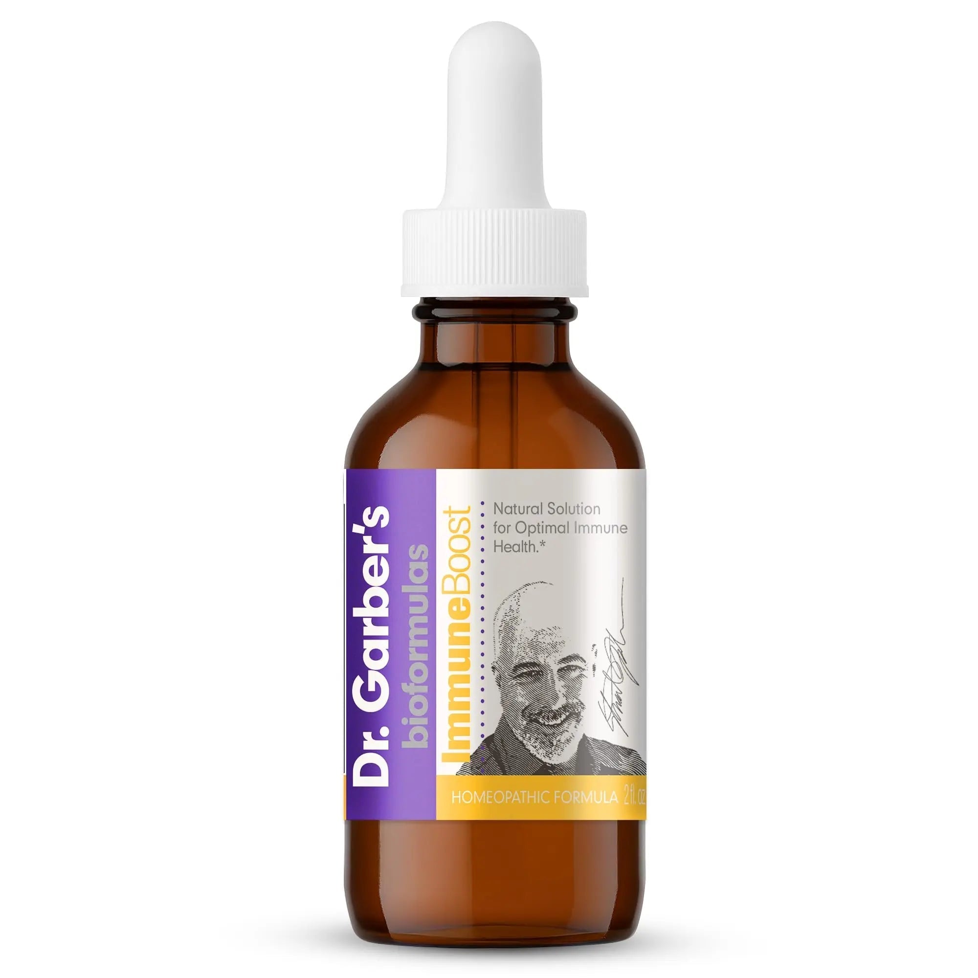 Dr. Garber's Natural Solutions Immune Boost Health Oral Drops - Gemmotherapy Liquid Supplement to Strengthen Immunity, Support Immune System, Increase Resistance, & Contains Antioxidants - 60ml - TrustMedUSA