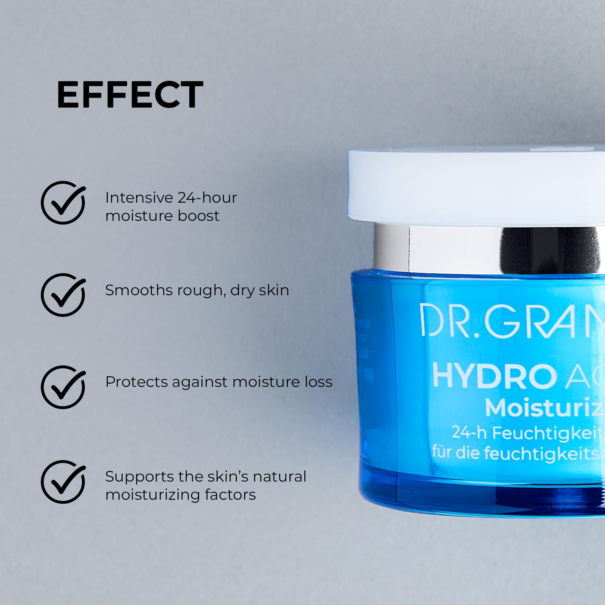 Dr. Grandel Hydro Active Moisturizer I 24-Hour Intensive Face Cream for Dehydrated Skin I Smooths Rough Patches with Algae & Seawater Complex I Deep Hydration Boost - Maple Wellness Supplements