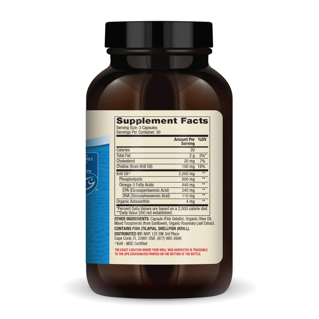Dr. Mercola Krill Oil Double Strength, 90 Servings (270 Capsules), Dietary Supplement - TrustMedUSA