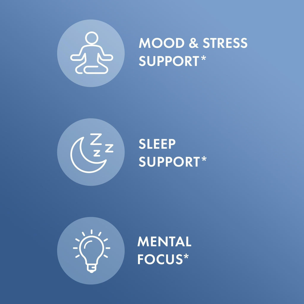 Dr. Mercola L-Theanine Plus GABA - Supports Relaxation - Focus & Cognitive Function - Stress Support Supplement - 200 mg L-Theanine - 100 mg GABA - 60 Capsules - TrustMedUSA