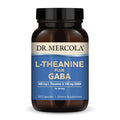 Dr. Mercola L-Theanine Plus GABA - Supports Relaxation - Focus & Cognitive Function - Stress Support Supplement - 200 mg L-Theanine - 100 mg GABA - 60 Capsules - TrustMedUSA