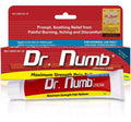 Dr. Numb 5% Lidocaine Numbing Cream, Fast-Acting Maximum Strength Topical Anesthetic Pain Relief Burn Itch Numb Cream with Vitamin E for Hemorrhoid Treatment, Local and Anorectal Uses - 30g - TrustMedUSA