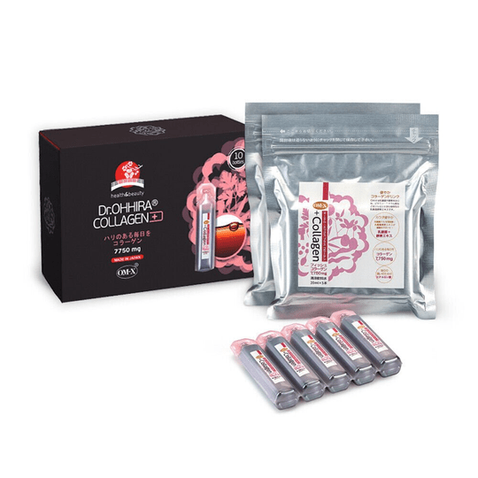 Dr. OHHIRA Liquid Collagen for Drinking Collagen Hyaluronic Acid Q10, 10 x 20ml - TrustMedUSA