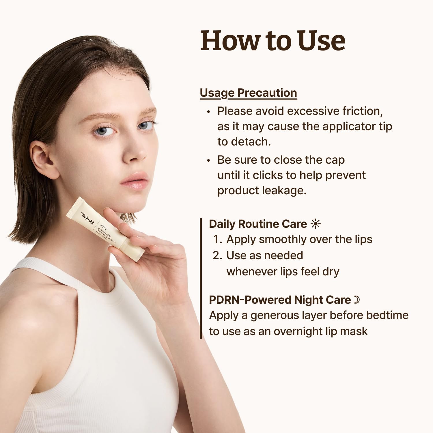 Dr. Reju-All Advanced PDRN Rejuvenating Lip Serum – Hydrating Lip Balm with Lipozip PDRN for Glowy, Dewy Lips - TrustMedUSA